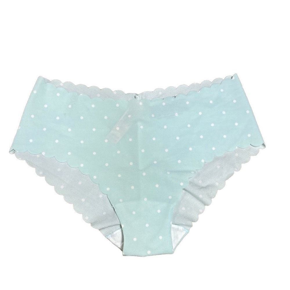 Victoria’s Secret Mint Polka Dot Hiphugger Hipster Panty Size Medium NWT